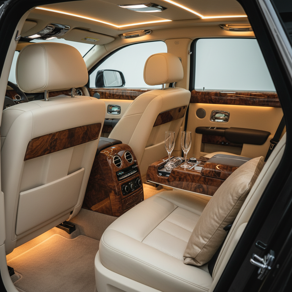 Luxury vehicle interior